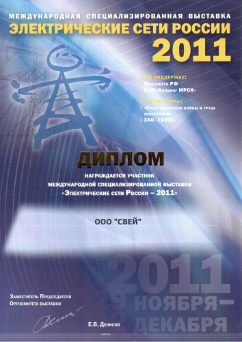 Электрические сети 2011